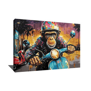 TABLEAU SINGE POP ART