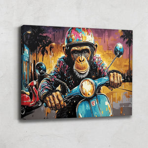 TABLEAU SINGE POP ART