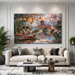 tableau asiatique