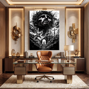 Tableau Portrait Jesus Christ