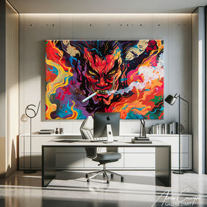 tableau contemporain moderne