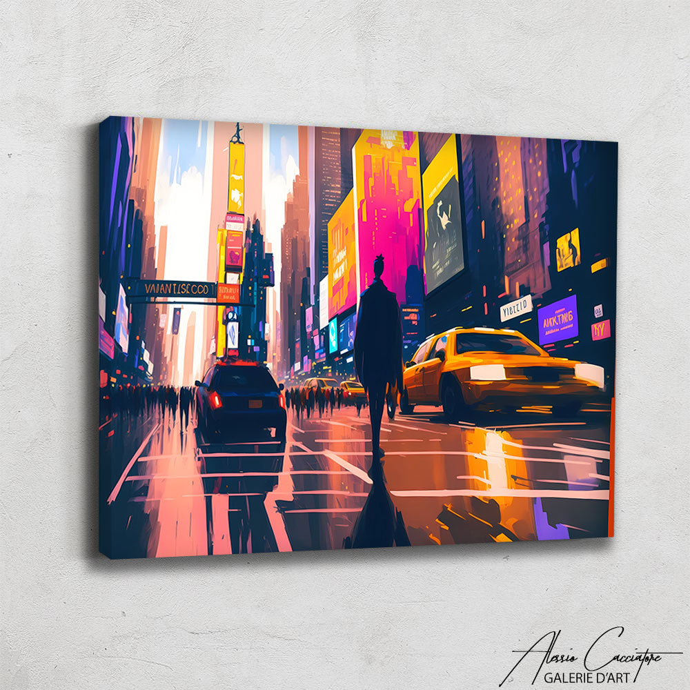 Tableau New York Lumineux