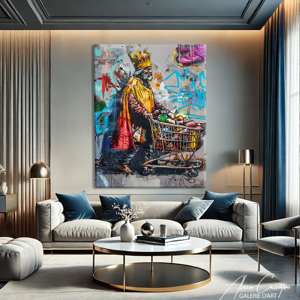 Tableau Street Art Moderne