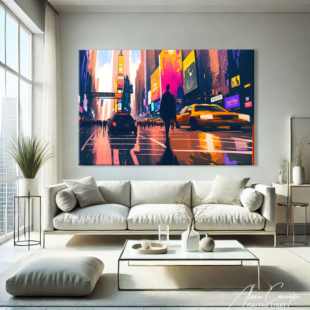 Tableau New York Lumineux