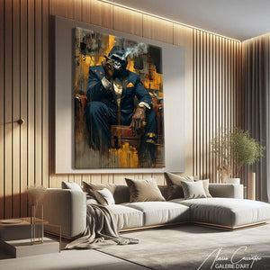 Tableau Gorille Street Art