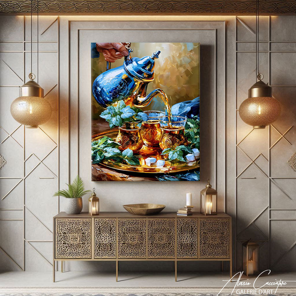 TABLEAU MAROC THÉ