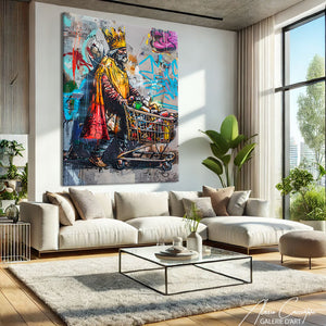 Tableau Street Art Coloré