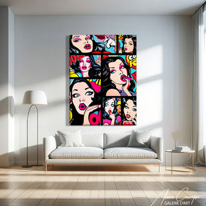 tableau design pop art