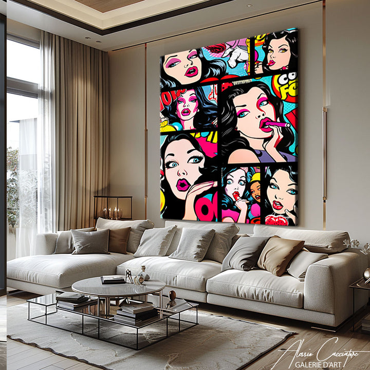 tableau design pop art