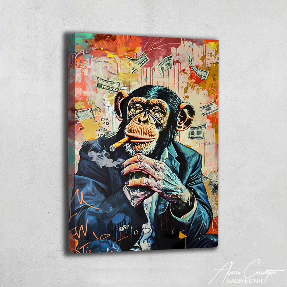 Tableau Chimpanzé