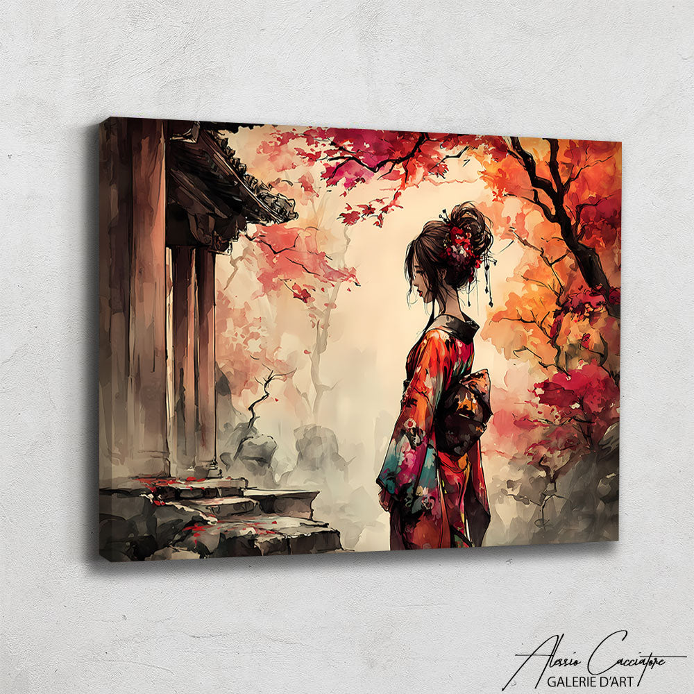 Toile Japonaise Murale