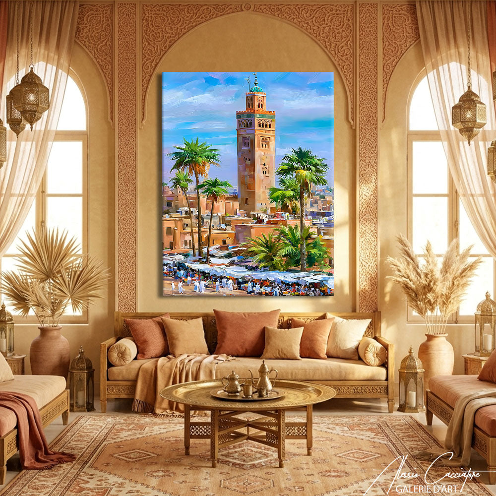 tableau oriental
