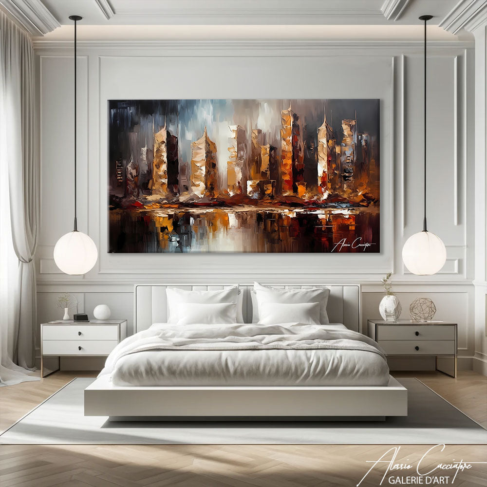 tableau new york peinture