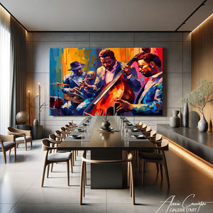 TABLEAU MODERNE MUSIQUE