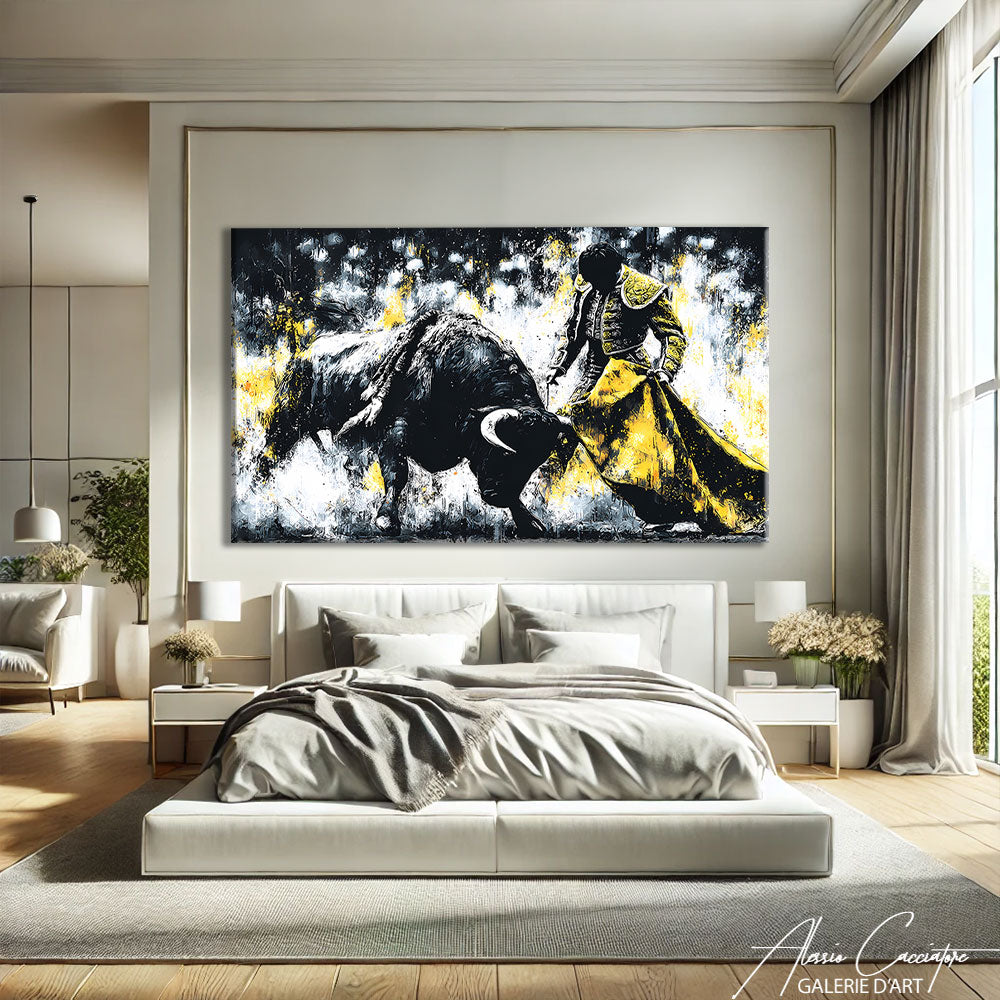 Tableau Moderne Taureau
