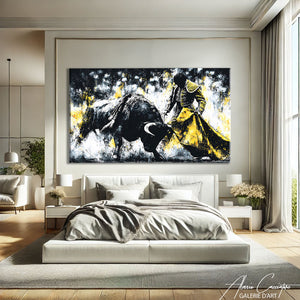 Tableau Moderne Taureau