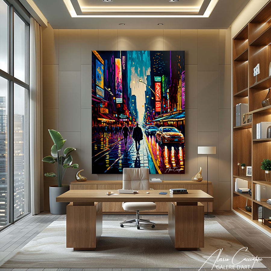 Tableau New York design – mise en situation
