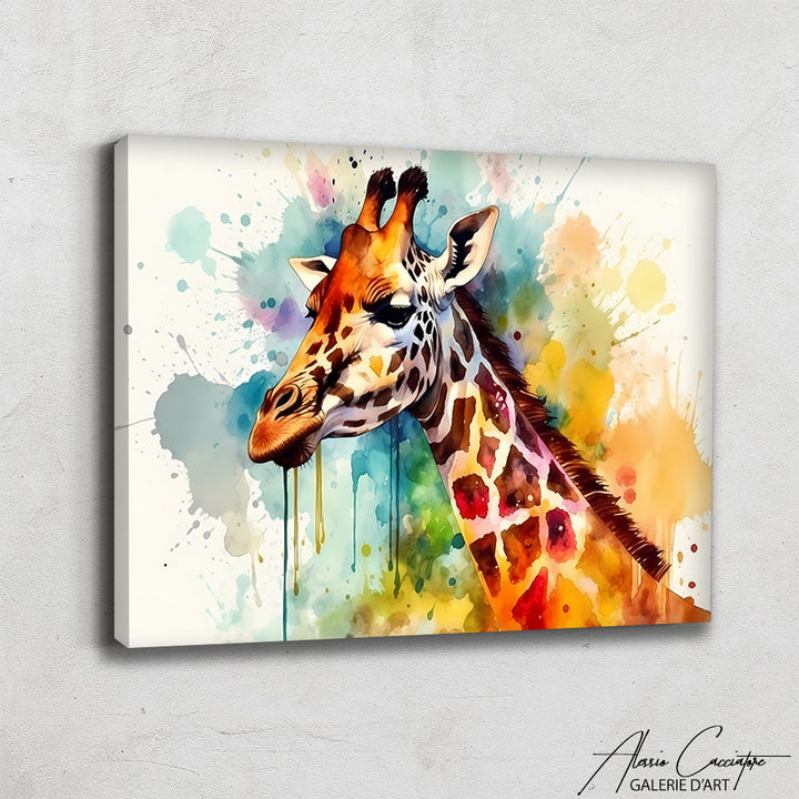 tableau giraffe image