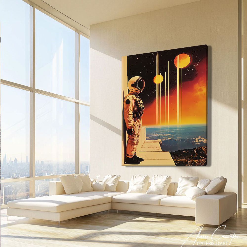 Tableau acrylique moderne
