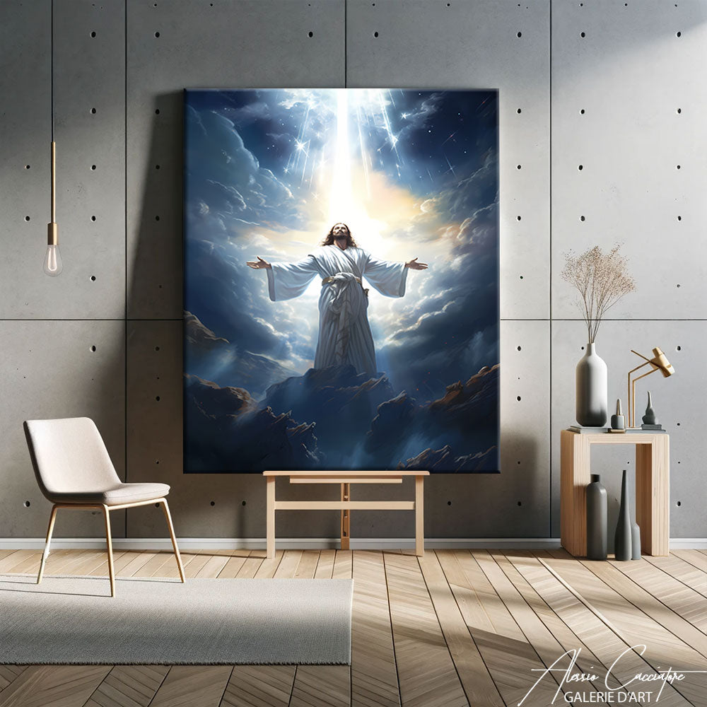 tableau peinture religieuse