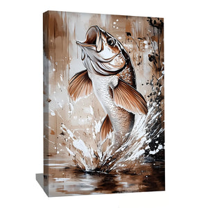 Tableau Poisson Abstrait