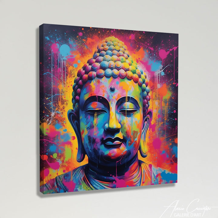 Peinture sur Toile Bouddha Zen