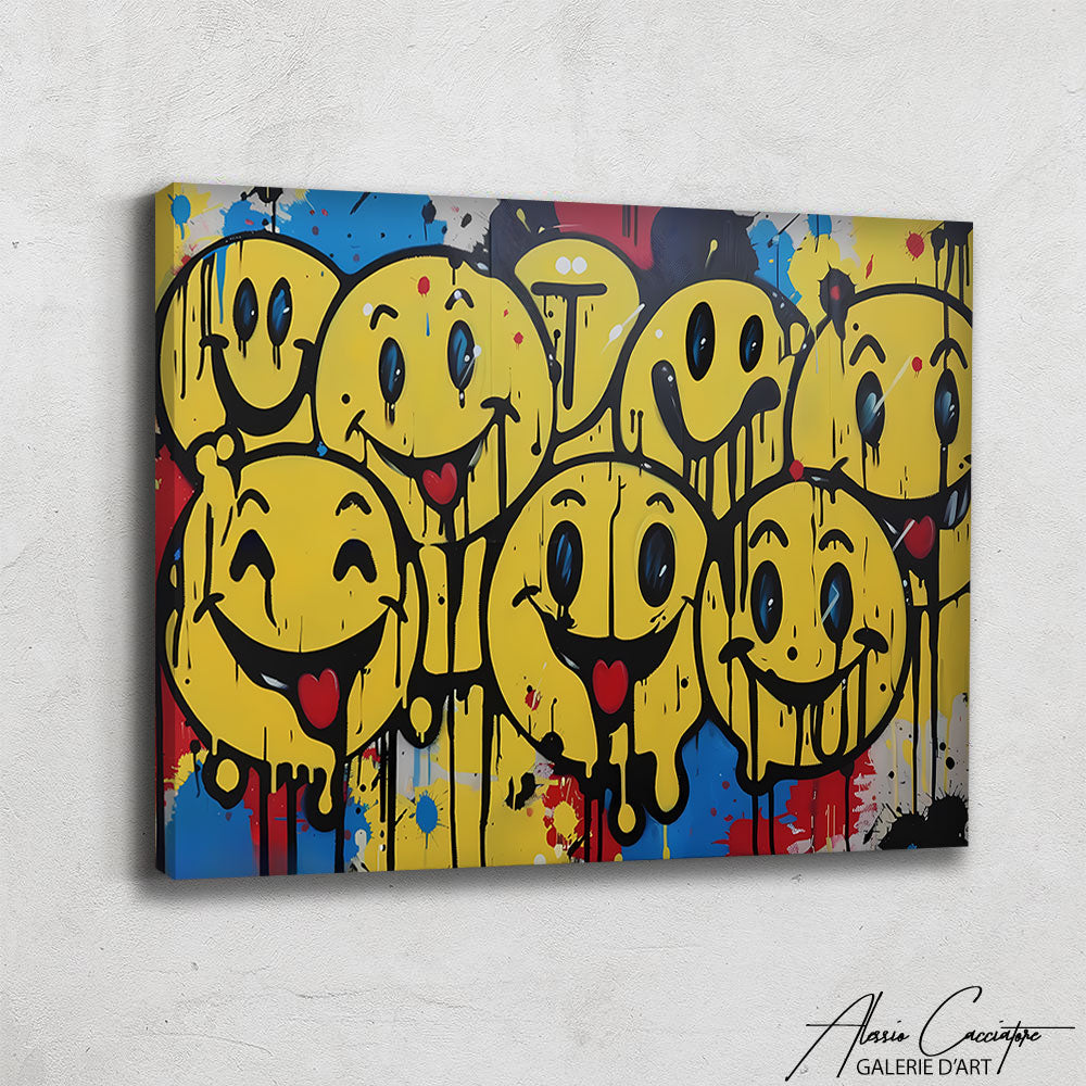 Tableau Street Art Avec Cadre