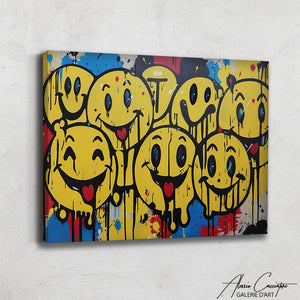 Tableau Street Art Avec Cadre