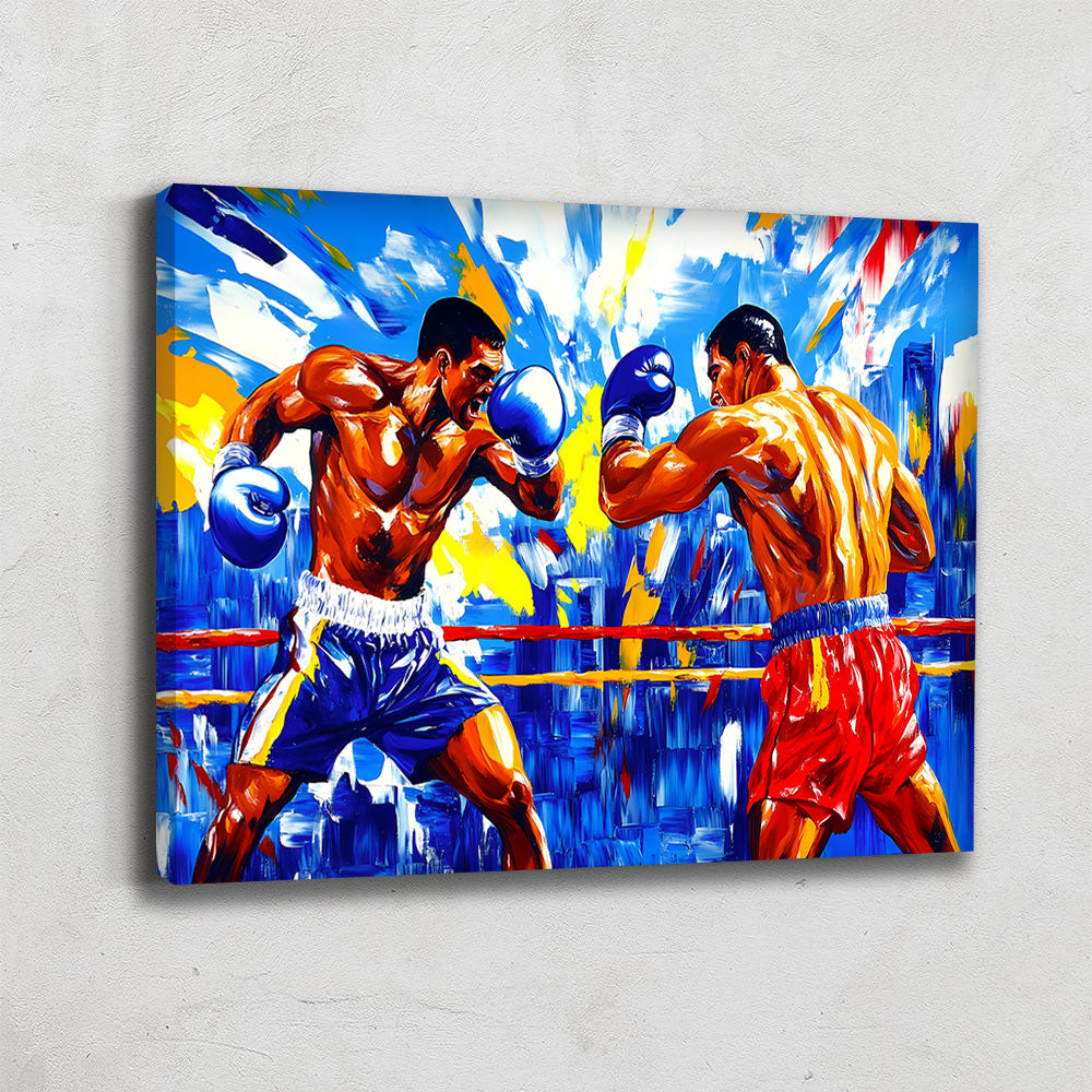 Boxing Painting | Alessio Cacciatore