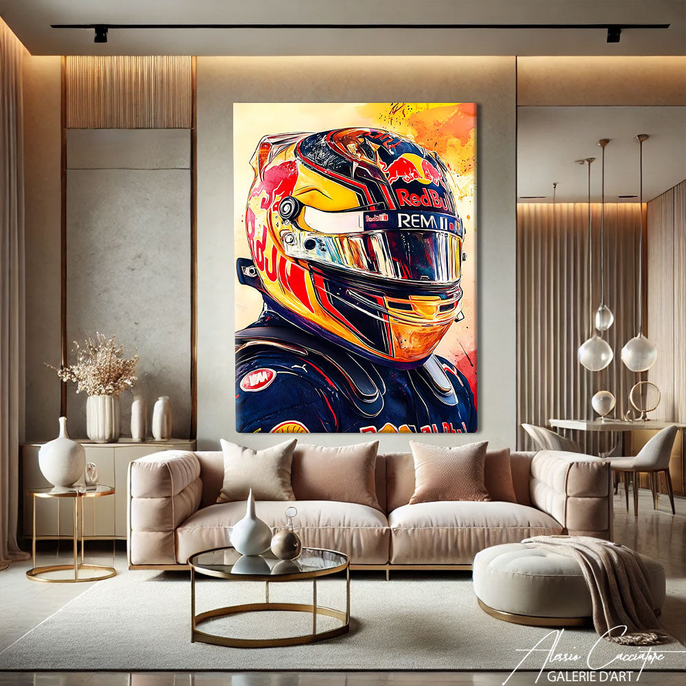 Tableau Casque F1