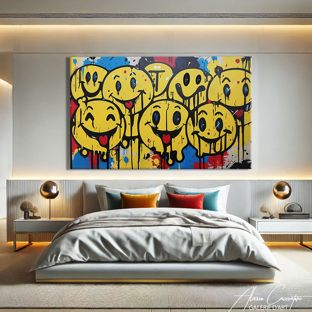 Tableau Street Art Avec Cadre