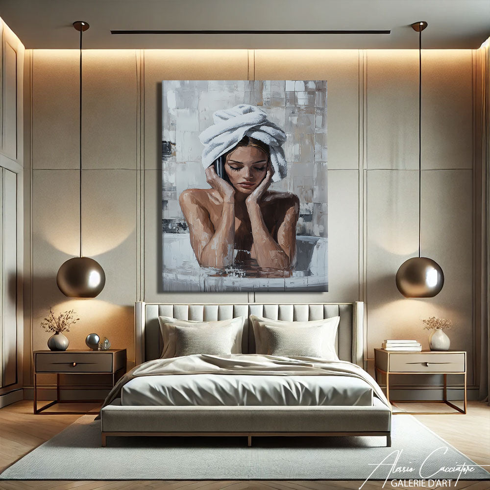 Tableau Salle de Bain Moderne