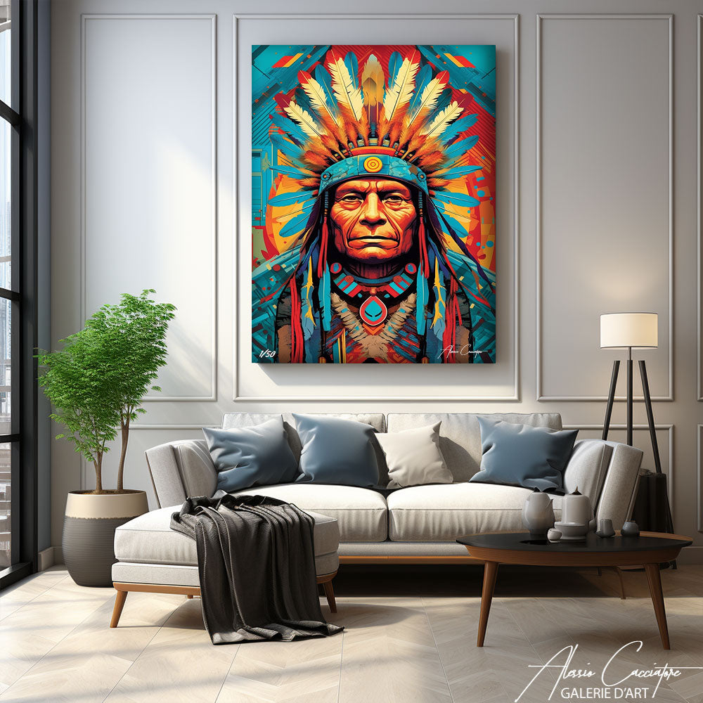 peinture indienne moderne