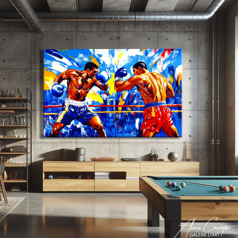 Boxing Painting | Alessio Cacciatore