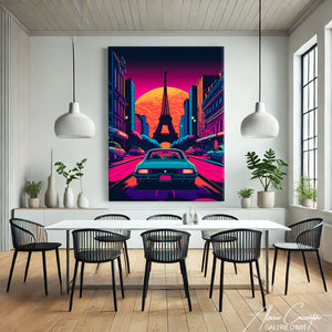 tableau peinture paris