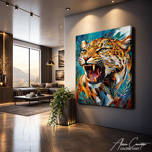 Décoration Murale Leopard Couleur