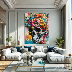 Tableau Tête De Mort 