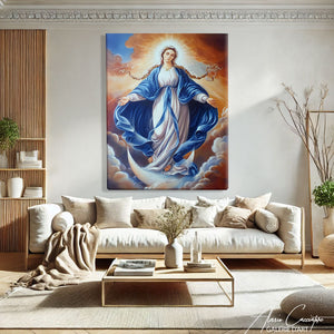 TABLEAU LA VIERGE MARIE