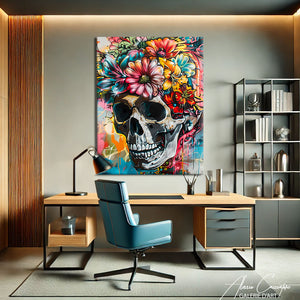 Tableau Street Art Coloré