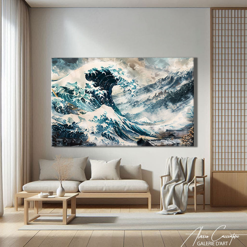 Toile Japonaise Murale