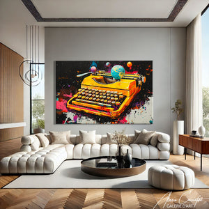 Tableau Machine À Écrire
