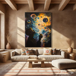 Tableau Toile Abstrait