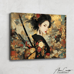 Grand Tableau Samourai