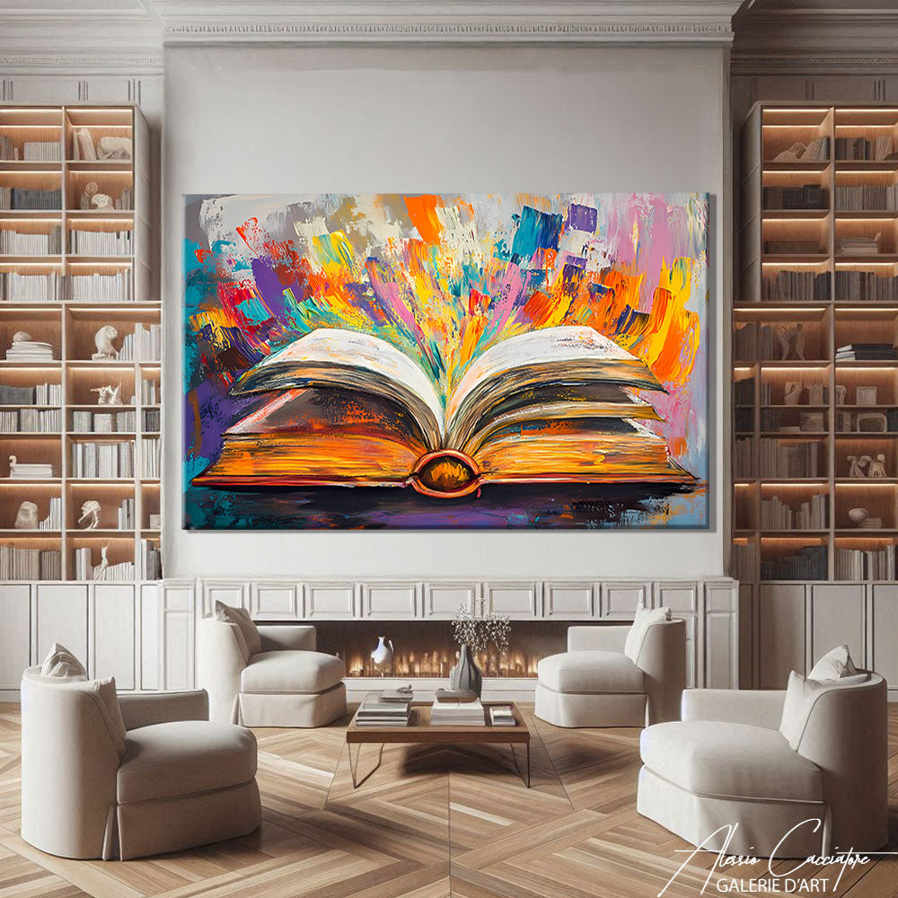 Tableau Dans Bibliothèque