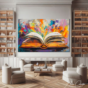 Tableau Dans Bibliothèque