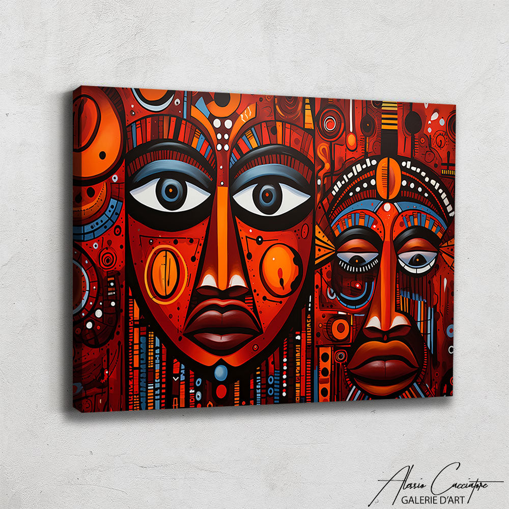TABLEAU MASQUE AFRICAIN