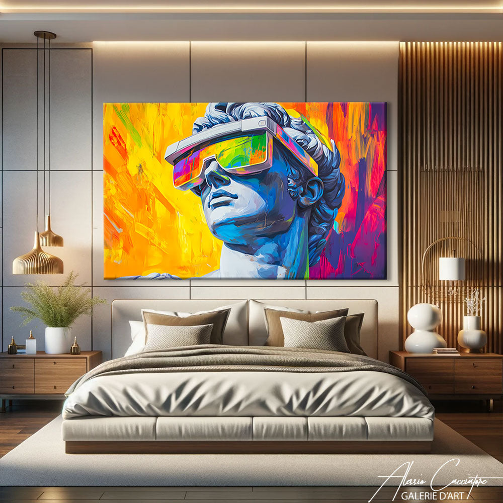  Tableau Peint Moderne