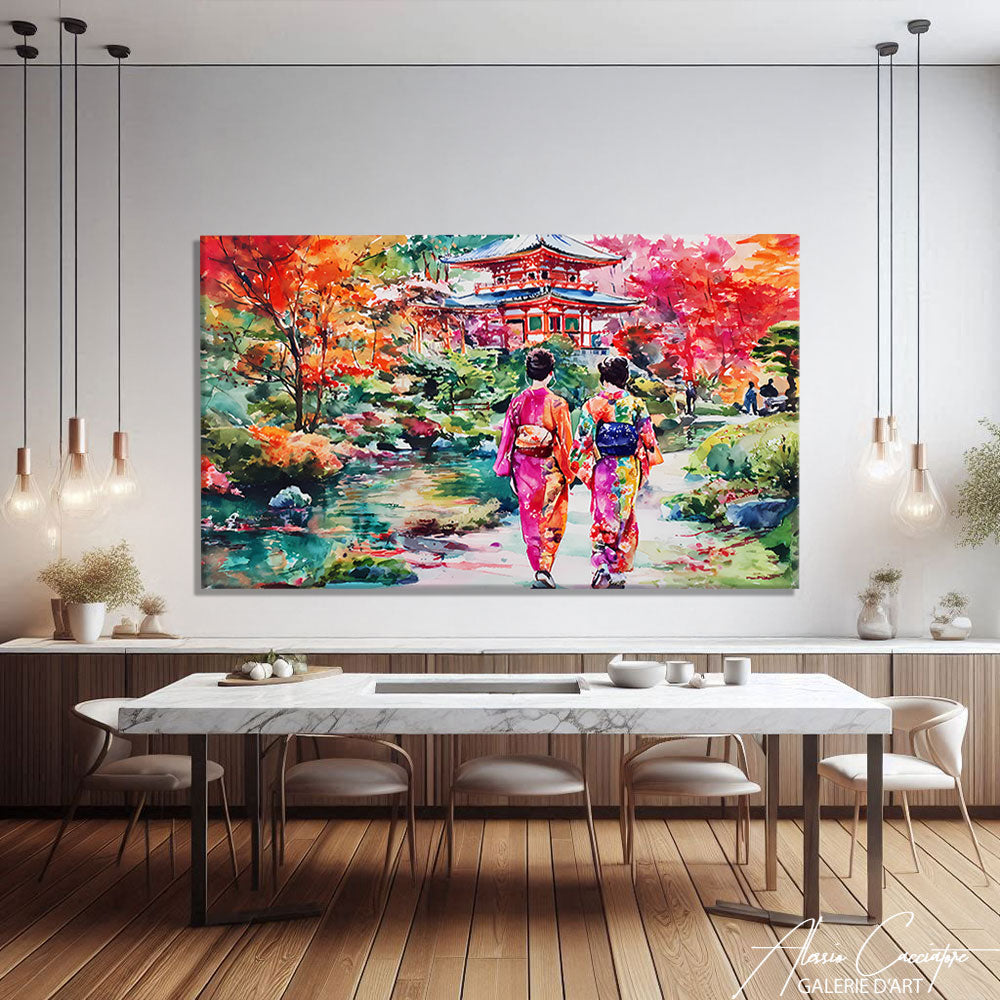 Tableau japonais moderne