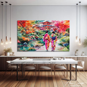 Tableau japonais moderne