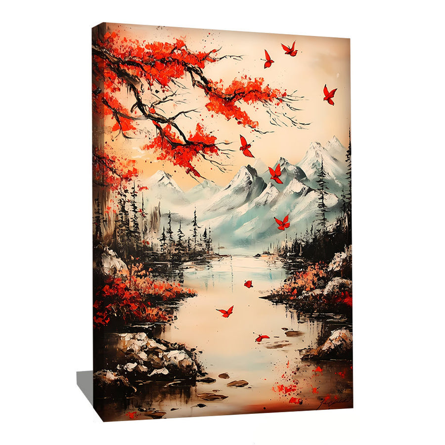 Tableau Japandi Beige